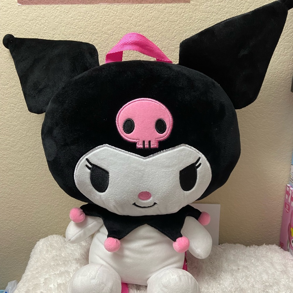 Kuromi Plush Backpack NWT